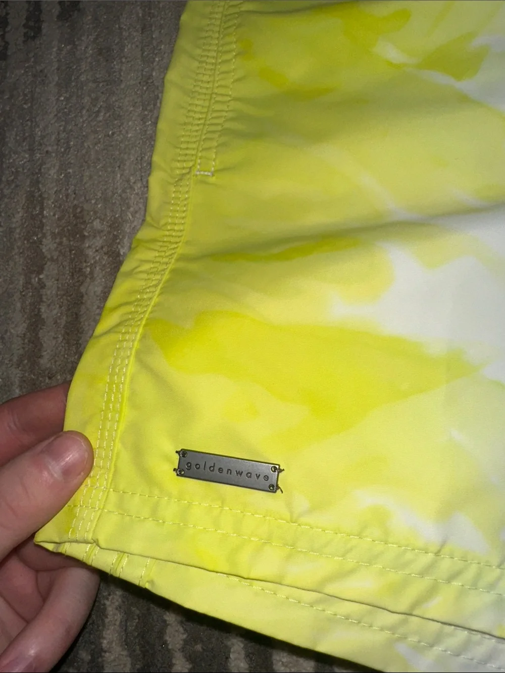 Sundek Golden Wave limited edition tie-dye swim trunks NWT M